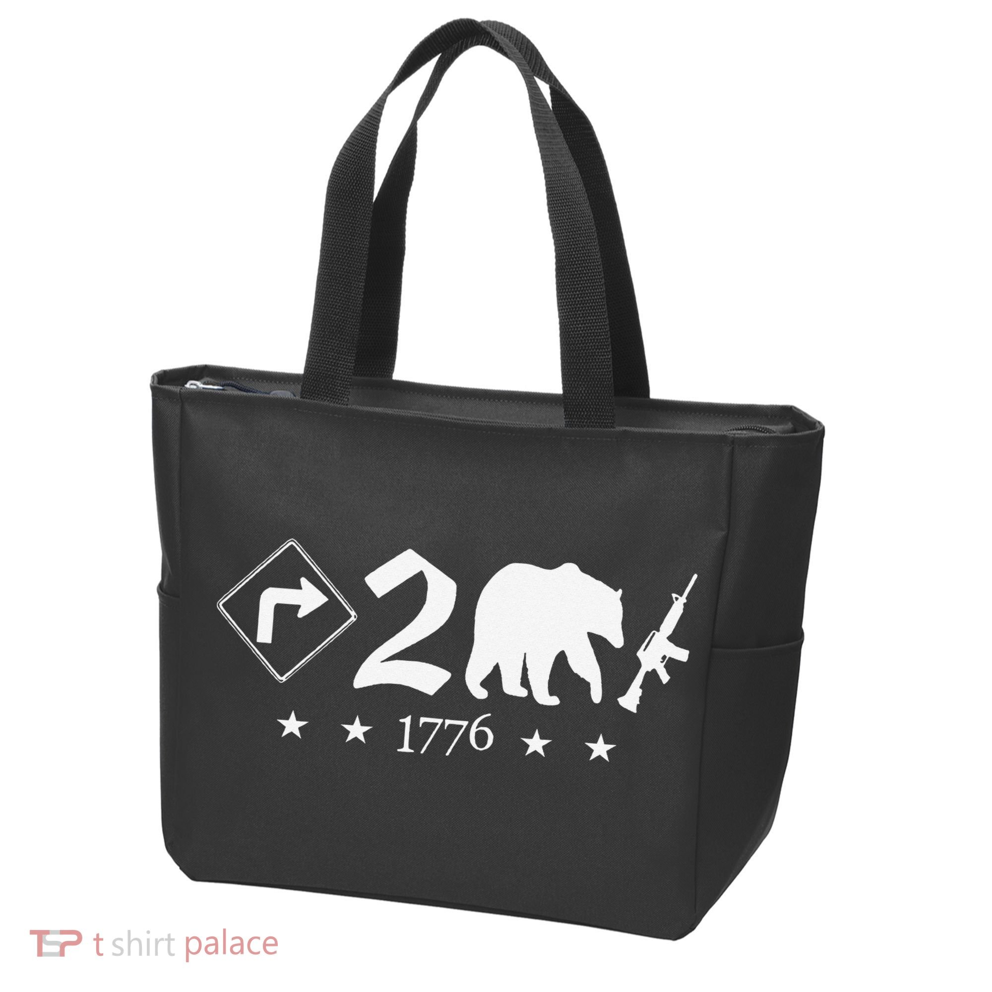 Right To Bear Arms Symbols Pro Guns Gun Rights American Tote Bag