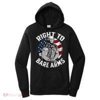 Right To Bare Arms 4th Of July Gym George Washington Women's Hoodie thumb 0