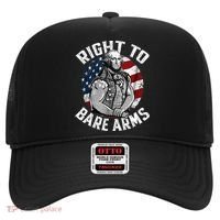 Right To Bare Arms 4th Of July Gym George Washington Hat thumb 0