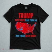 Retro Trump Better Coverage Than 5g Can You Hear Us Now T-Shirt thumb 5