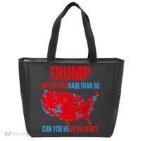 Retro Trump Better Coverage Than 5g Can You Hear Us Now Tote Bag thumb 0