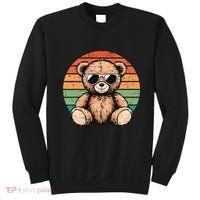 Retro Teddy Bear Casual Cute Sweatshirt thumb 0