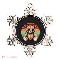 Retro Teddy Bear Casual Cute Ornament thumb 0