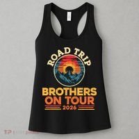 Road Trip Brothers On Tour 2026 Vacation Women's Tank Top thumb 3
