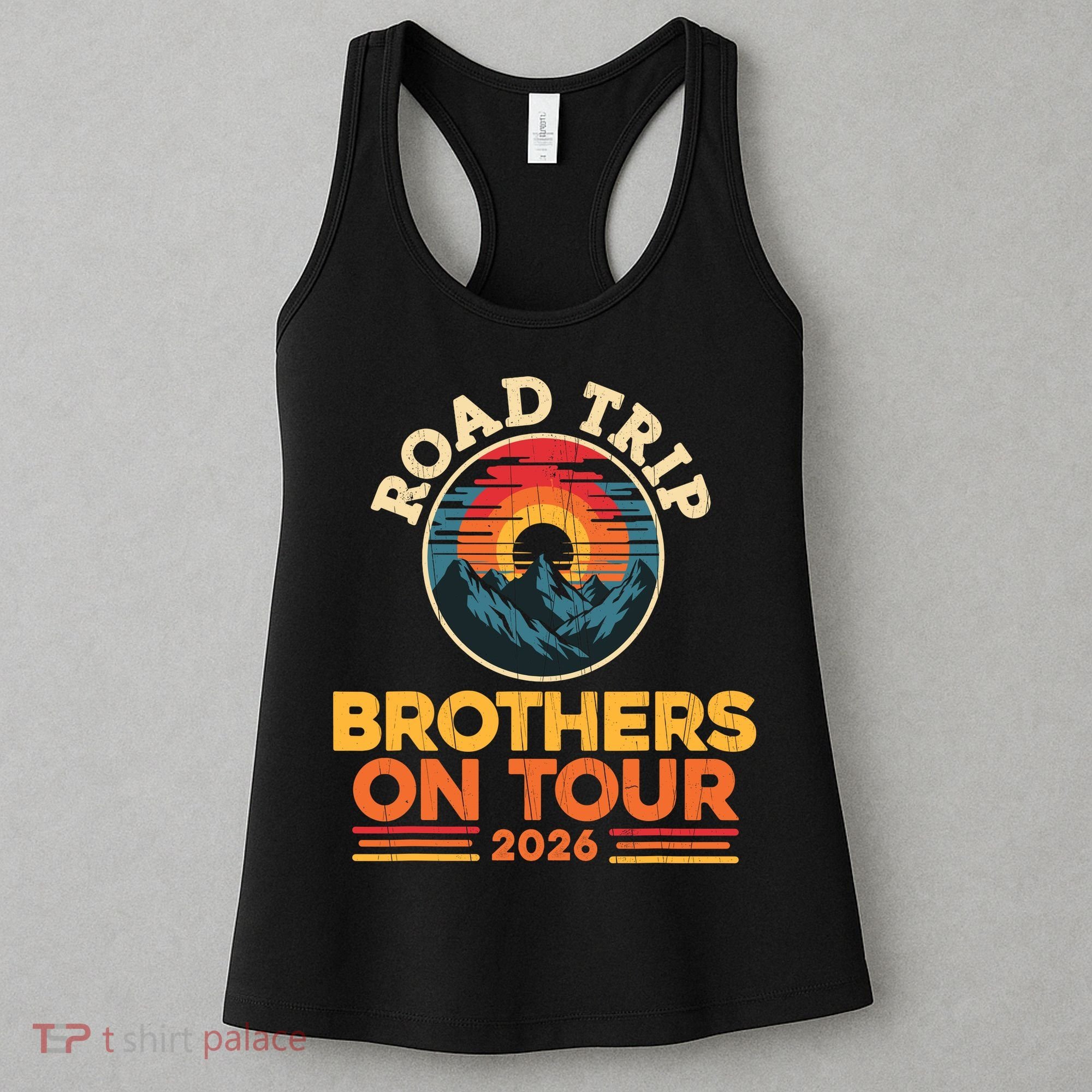 Road Trip Brothers On Tour 2026 Vacation Women's Tank Top