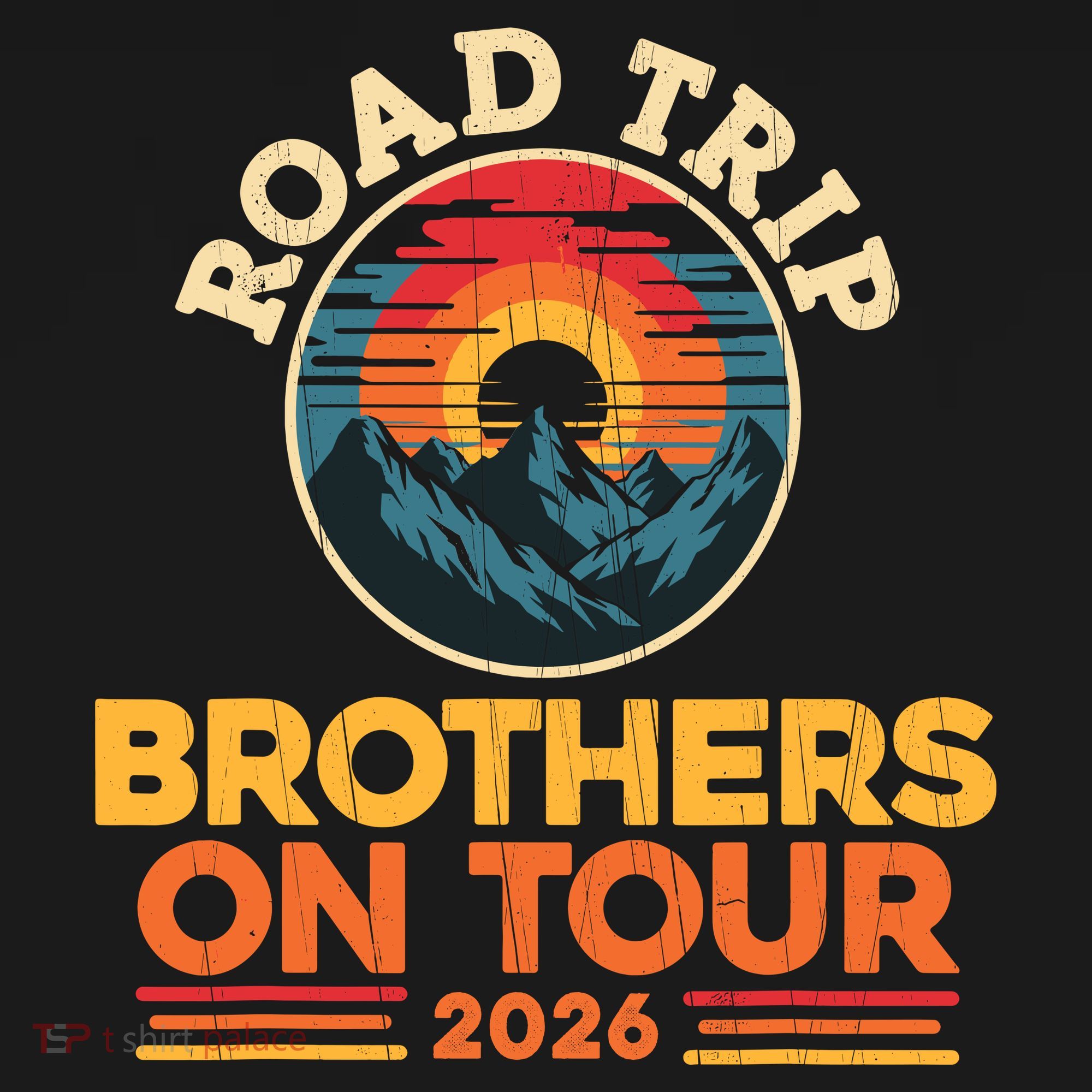 Road Trip Brothers On Tour 2026 Vacation Women's Tank Top