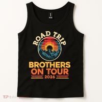Road Trip Brothers On Tour 2026 Vacation Tank Top thumb 2