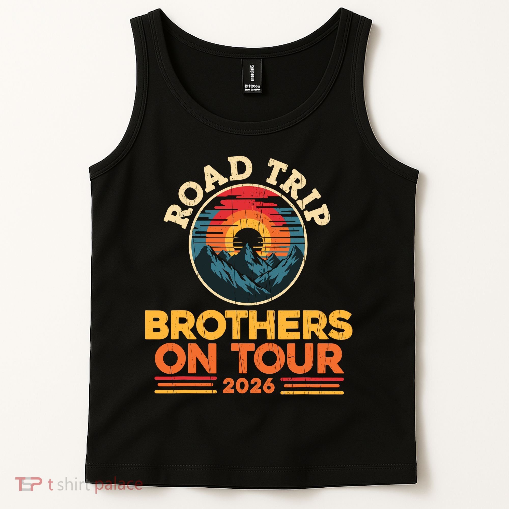 Road Trip Brothers On Tour 2026 Vacation Tank Top