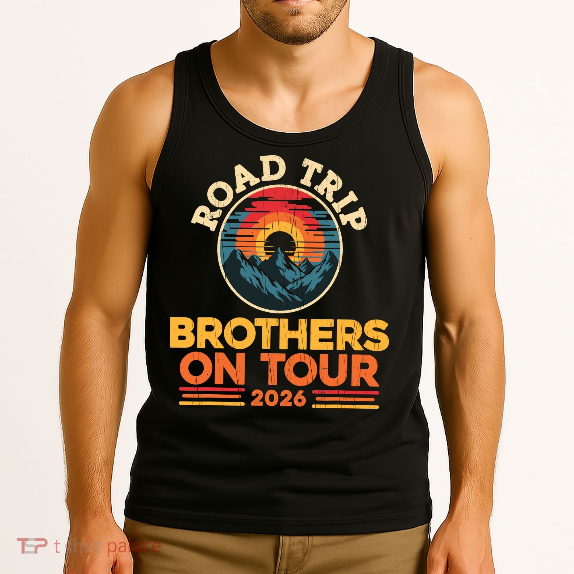 Road Trip Brothers On Tour 2026 Vacation Tank Top