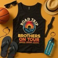 Road Trip Brothers On Tour 2026 Vacation Tank Top thumb 4