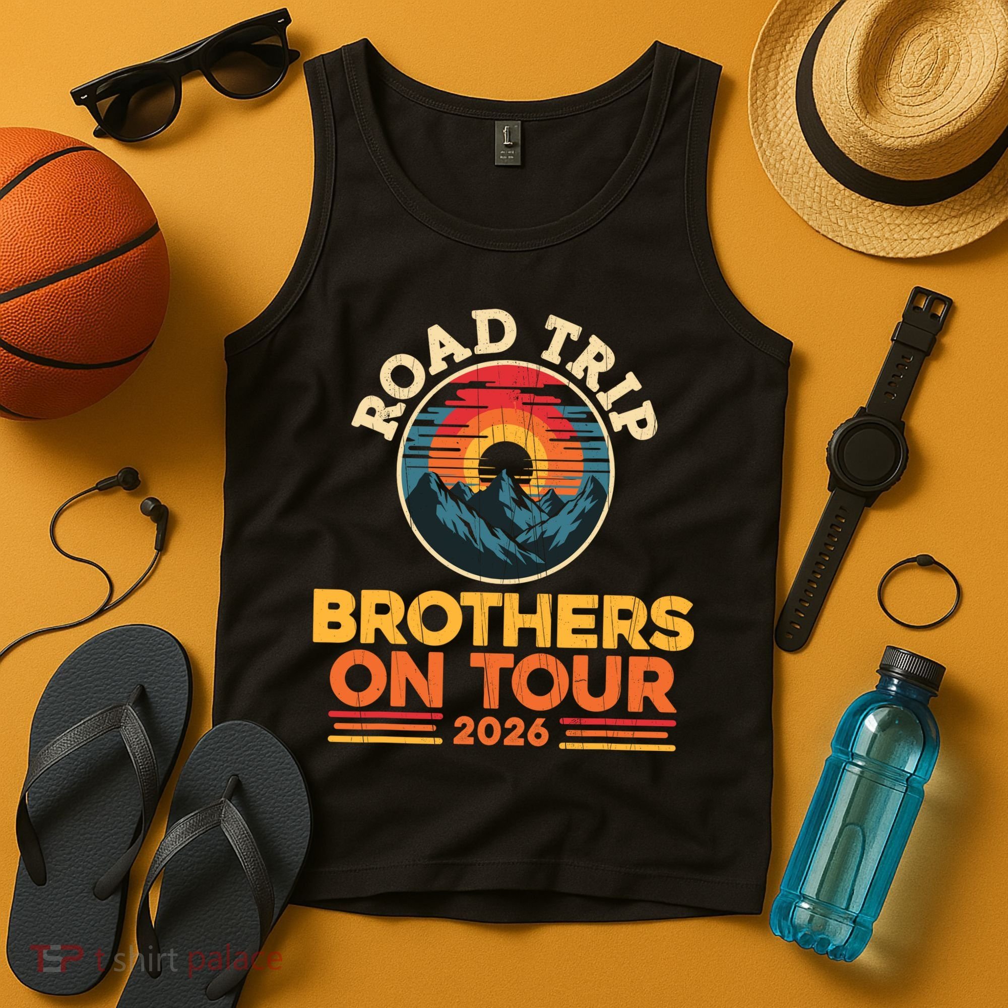 Road Trip Brothers On Tour 2026 Vacation Tank Top
