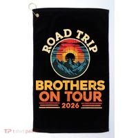Road Trip Brothers On Tour 2026 Vacation Golf Towel thumb 0