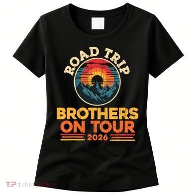 Road Trip Brothers On Tour 2026 Vacation Women's T-Shirt