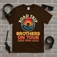 Road Trip Brothers On Tour 2026 Vacation T-Shirt thumb 5