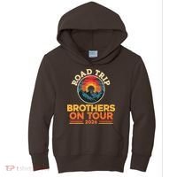 Road Trip Brothers On Tour 2026 Vacation Kids Hoodie thumb 0