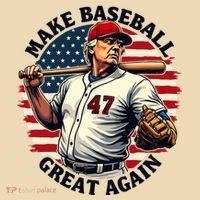 Retro Trump Baseball Jersey Make Baseball Great Again Tote Bag thumb 4