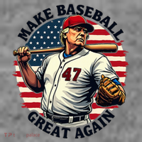 Retro Trump Baseball Jersey Make Baseball Great Again Toddler Hoodie thumb 2