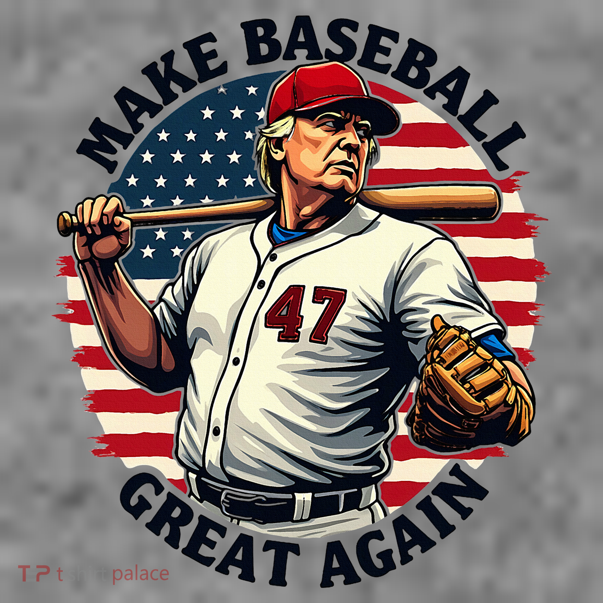 Retro Trump Baseball Jersey Make Baseball Great Again Toddler Hoodie