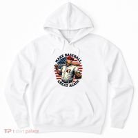Retro Trump Baseball Jersey Make Baseball Great Again Hoodie thumb 0