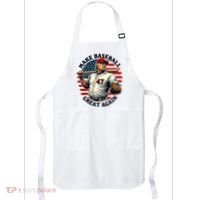 Retro Trump Baseball Jersey Make Baseball Great Again Apron thumb 0