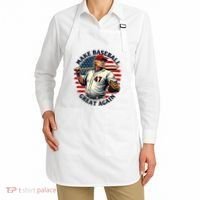 Retro Trump Baseball Jersey Make Baseball Great Again Apron thumb 2