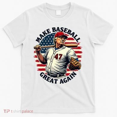 Retro Trump Baseball Jersey Make Baseball Great Again T-Shirt