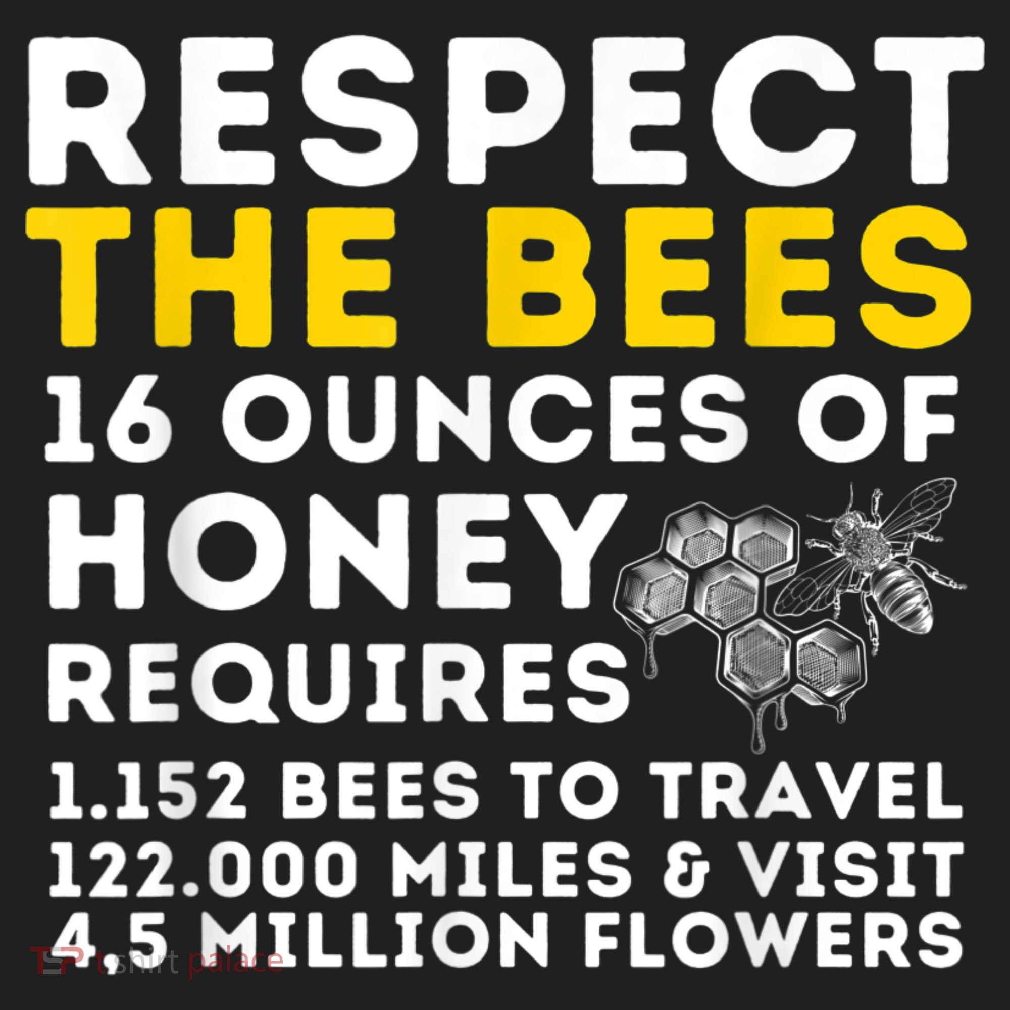 Respect The Bees Bee Lover Beekeeping & Beekeeper Women's Sweatshirt