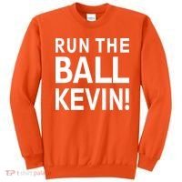 Run The Ball Kevin Funny Football Fan Meme Sweatshirt thumb 0