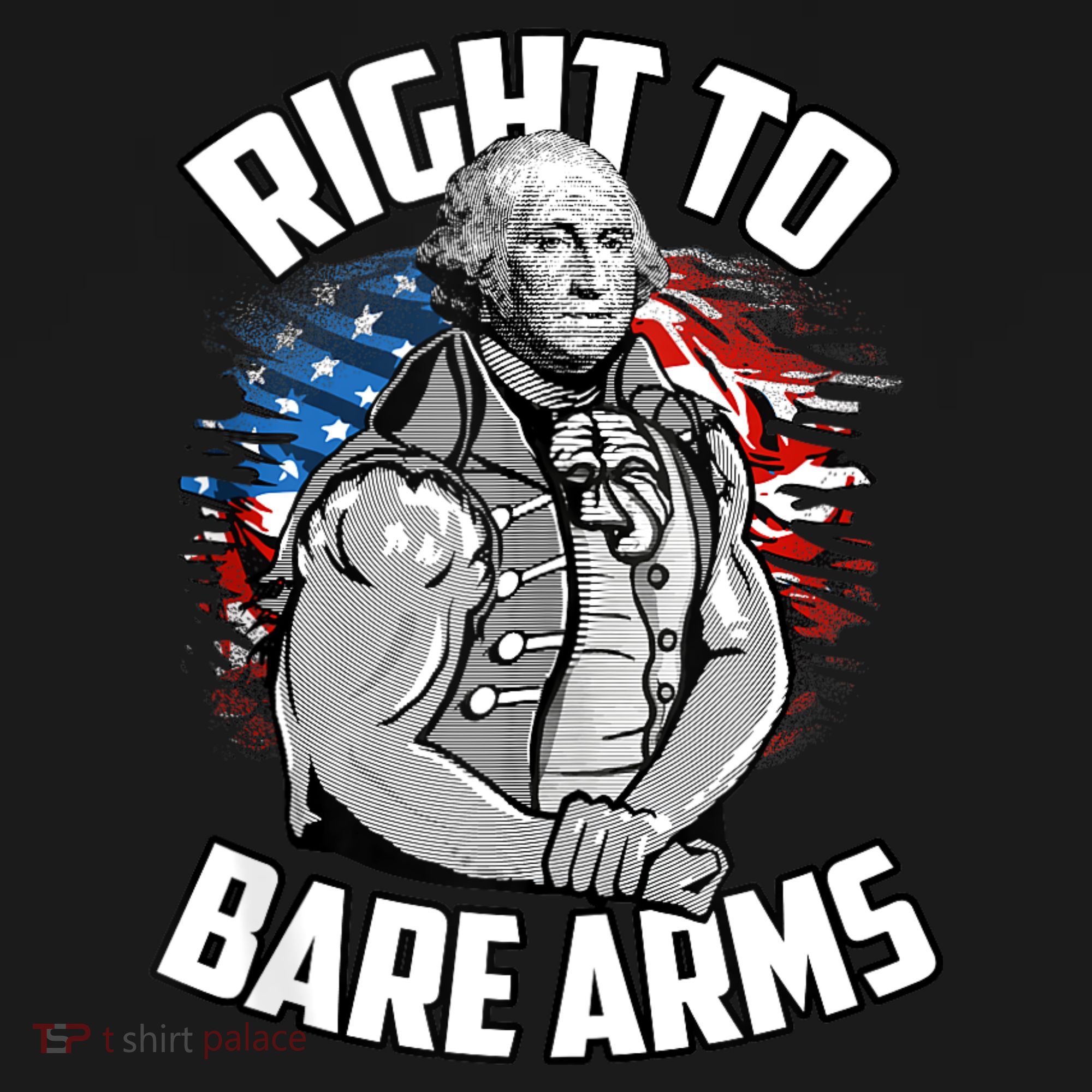 Right To Bare Arms 4th Of July Funny Gym Workout Women's Hoodie
