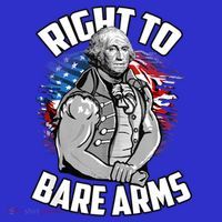 Right To Bare Arms 4th Of July Funny Gym Workout Women's Tank Top thumb 5