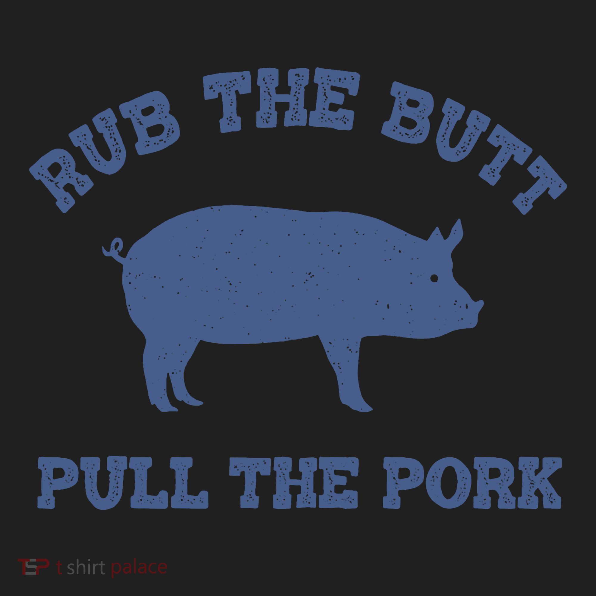 Rub The Butt Pull Pork Women's Sweatshirt