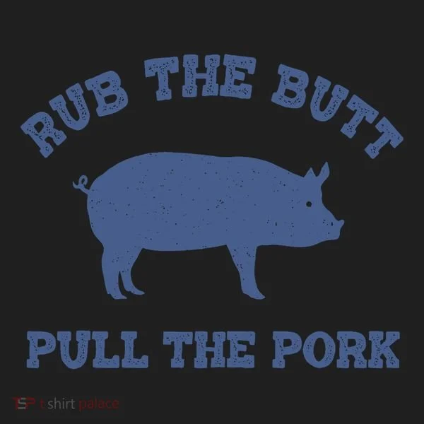 Rub The Butt Pull Pork Women's Sweatshirt