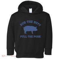 Rub The Butt Pull Pork Toddler Hoodie thumb 0