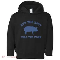 Rub The Butt Pull Pork Toddler Hoodie thumb 0