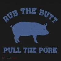 Rub The Butt Pull Pork Toddler Hoodie thumb 2