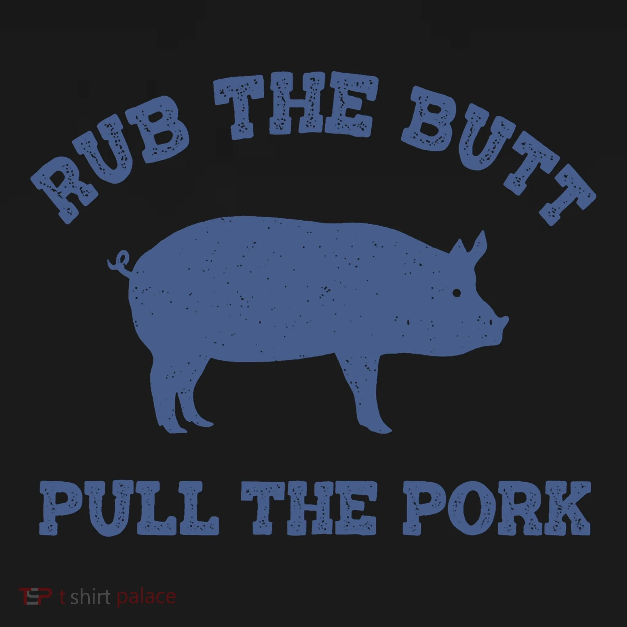Rub The Butt Pull Pork Toddler Hoodie