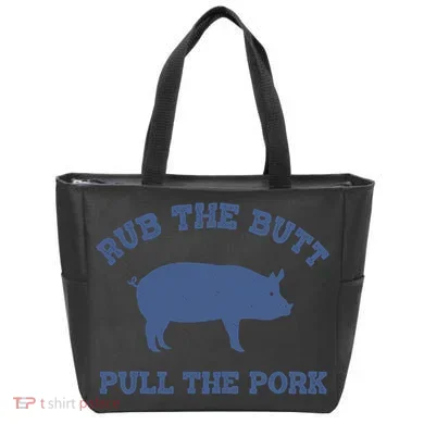 Rub The Butt Pull Pork Tote Bag