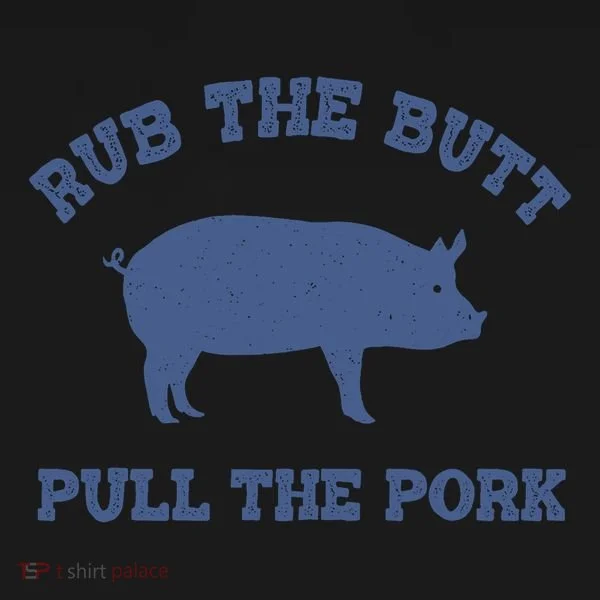 Rub The Butt Pull Pork Tote Bag