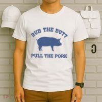 Rub The Butt Pull Pork T-Shirt thumb 6