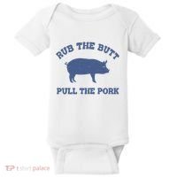 Rub The Butt Pull Pork Baby Bodysuit thumb 0