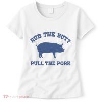 Rub The Butt Pull Pork Women's T-Shirt thumb 0