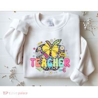 Retro Teacher Back To School First Day Of School Sweatshirt thumb 2