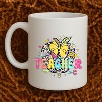 Retro Teacher Back To School First Day Of School Coffee Mug thumb 2