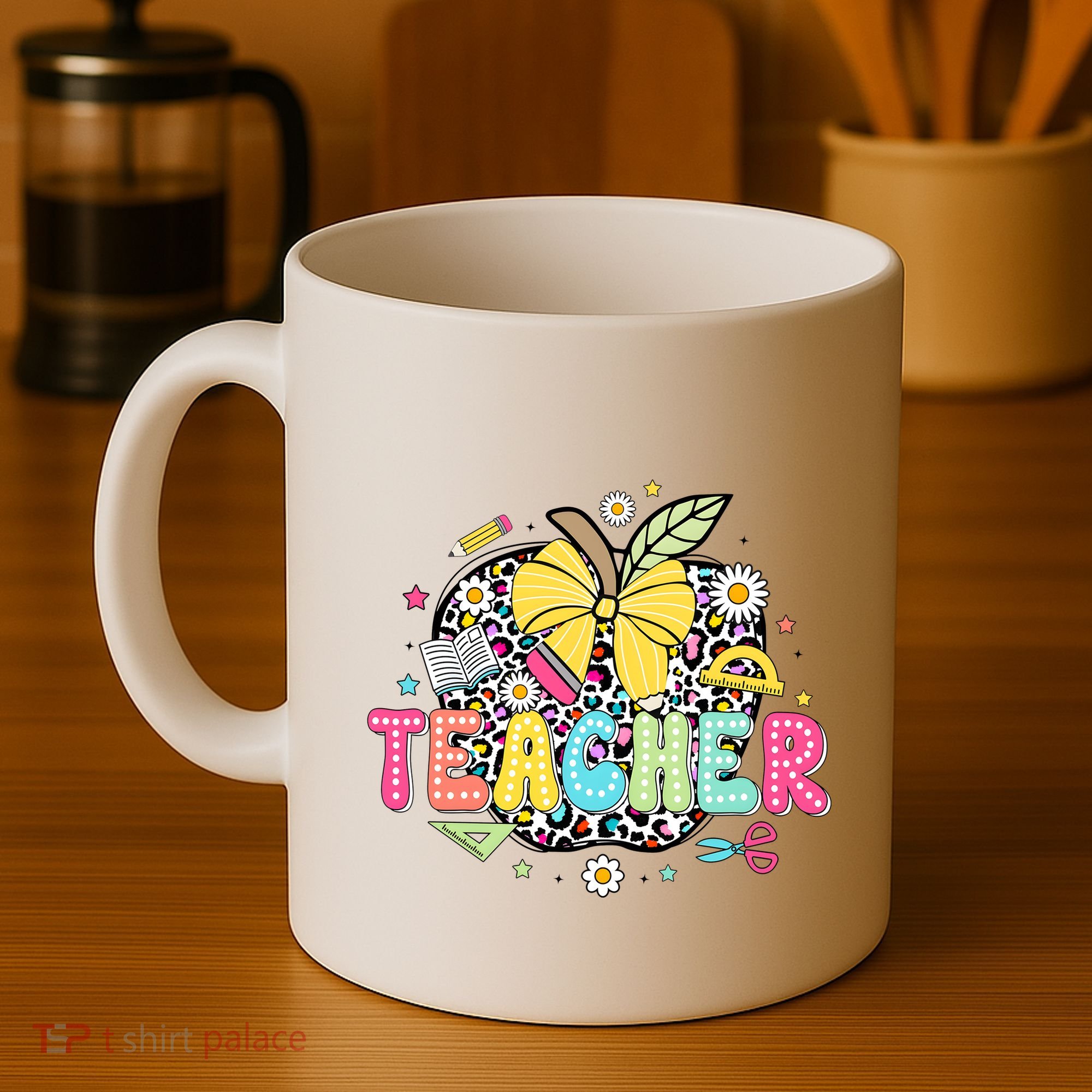 Retro Teacher Back To School First Day Of School Coffee Mug