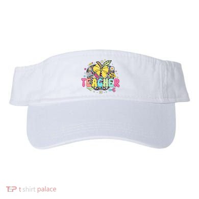 Retro Teacher Back To School First Day Of School Visor