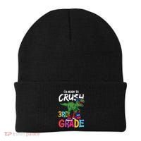 Ready To Crush Third Grade T Rex Cute 3Rd Grade Gift Beanie thumb 0