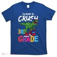 Ready To Crush Third Grade T Rex Cute 3Rd Grade Gift T-Shirt thumb 0