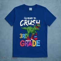 Ready To Crush Third Grade T Rex Cute 3Rd Grade Gift T-Shirt thumb 5