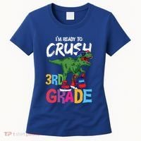 Ready To Crush Third Grade T Rex Cute 3Rd Grade Gift Women's T-Shirt thumb 0