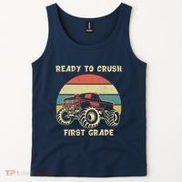 Ready To Crush First Grade Back To School Tank Top thumb 2